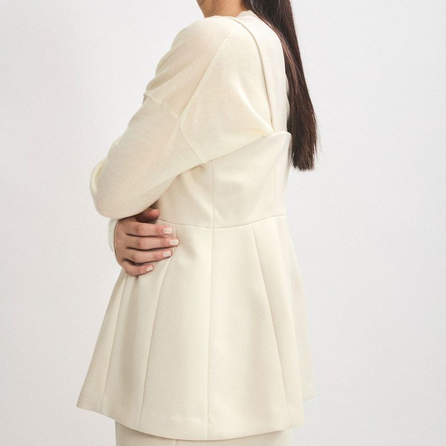 【逸品】・【サステナブル】ペプラムロンパース ADAM ET ROPE' オールインワン 「逸品」・「サステナブル