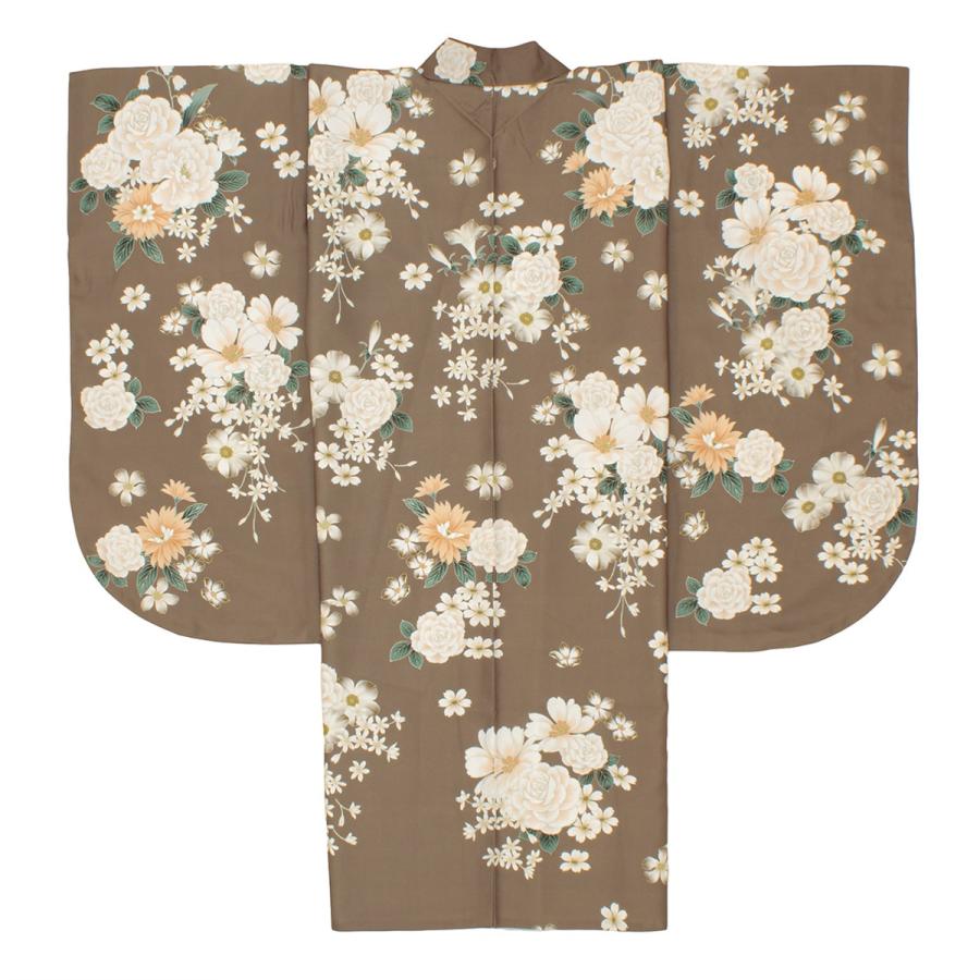 二尺袖着物 単品 レディースの画像