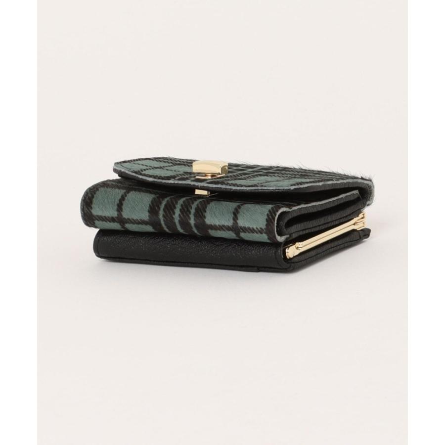 ペルケ perche / ハラコタイプチェック柄3つ折り財布 : マルイ(丸井
