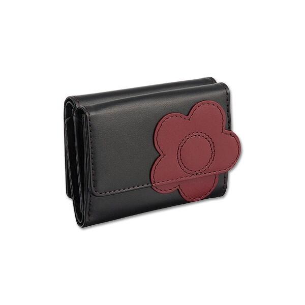 新品未開封ꕥマリークワントハートインサイド ミニウォレット黒財布牛革 MARY QUANT ハートインサイド ミニウォレット : マルイ(丸井