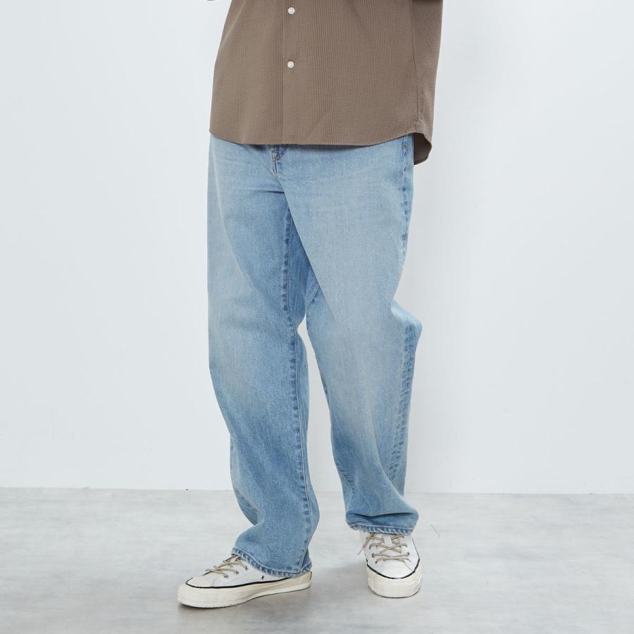 MEN'S MELROSE 《別注》【YANUK/ヤヌーク】Roomy ワイドストレート