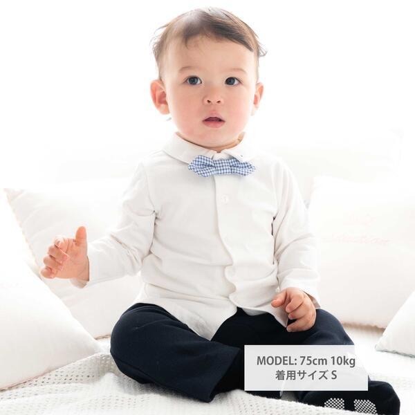 天竺蝶ネクタイTシャツ(70~90cm)_2