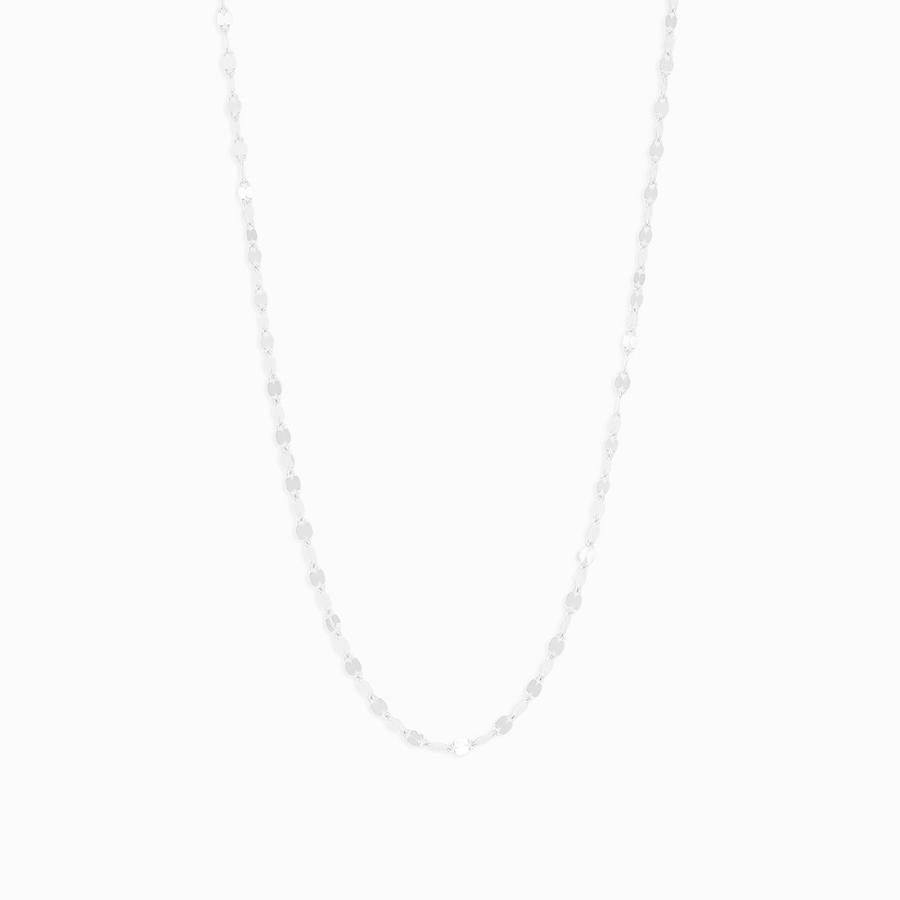 プラチナ ロング デザインネックレス（50cm）の画像