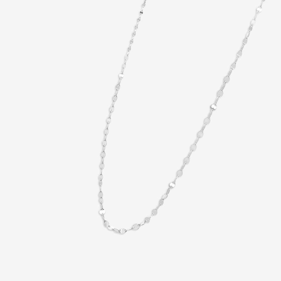 プラチナ ロング デザインネックレス（50cm）の画像