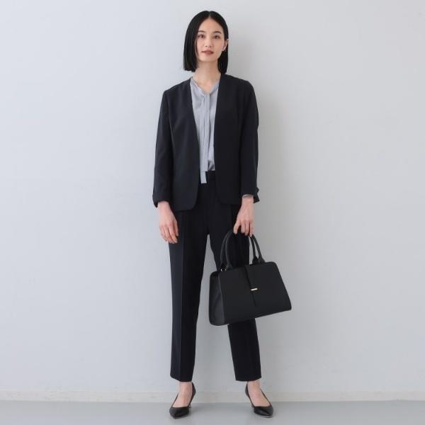 INDIVI（インディヴィ） 【洗える／UVケア／スーツ】ストレッチノー