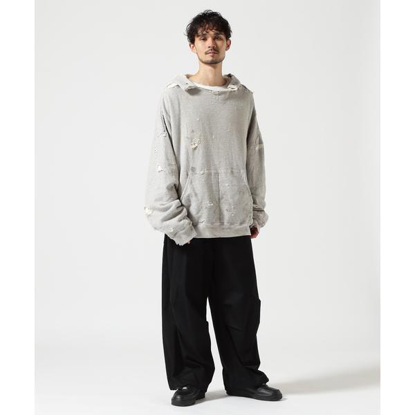 READYMADE／レディーメイド／DOUBLE FACE HOODIE／GREYの画像