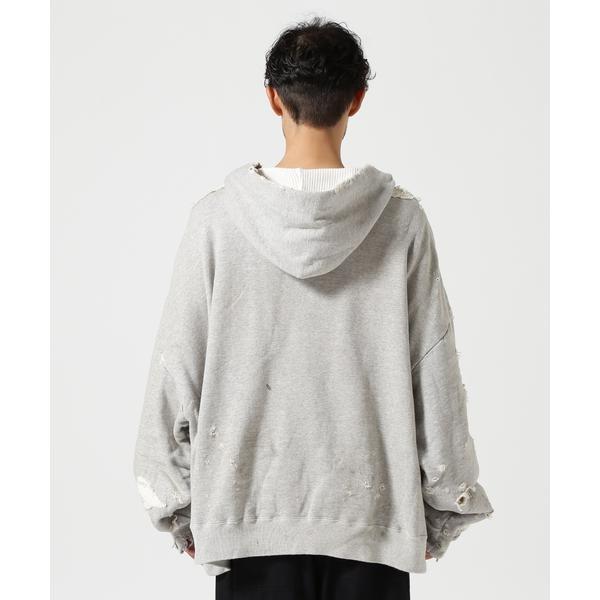 READYMADE／レディーメイド／DOUBLE FACE HOODIE／GREYの画像