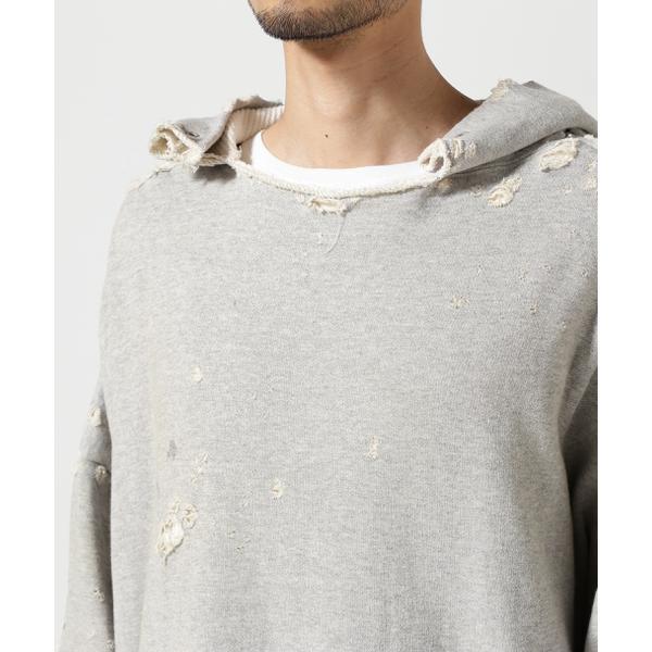 READYMADE／レディーメイド／DOUBLE FACE HOODIE／GREYの画像
