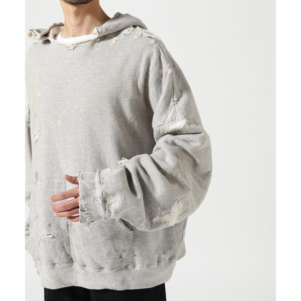 READYMADE／レディーメイド／DOUBLE FACE HOODIE／GREYの画像