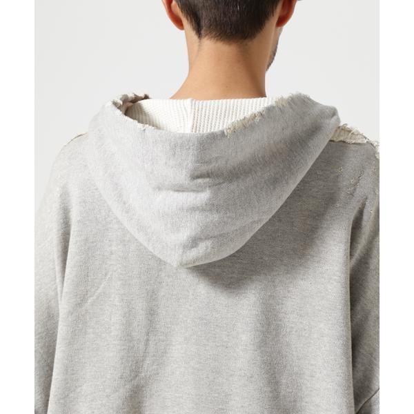 READYMADE／レディーメイド／DOUBLE FACE HOODIE／GREYの画像