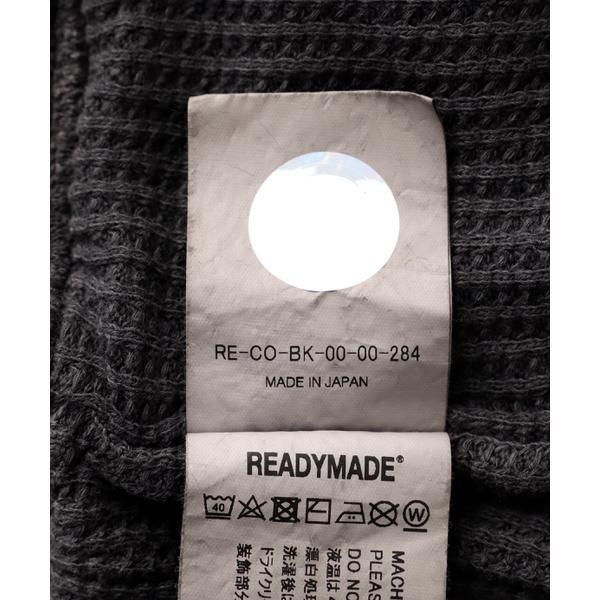 READYMADE／レディーメイド／DOUBLE FACE HOODIE／BLACKの画像