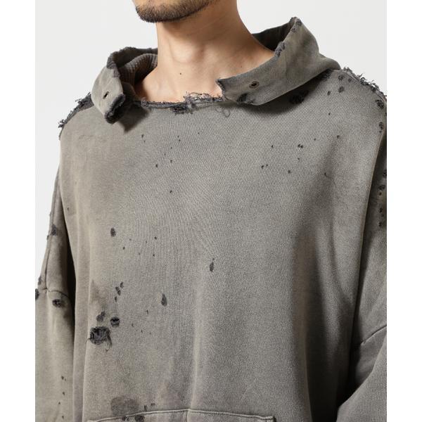 READYMADE／レディーメイド／DOUBLE FACE HOODIE／BLACKの画像