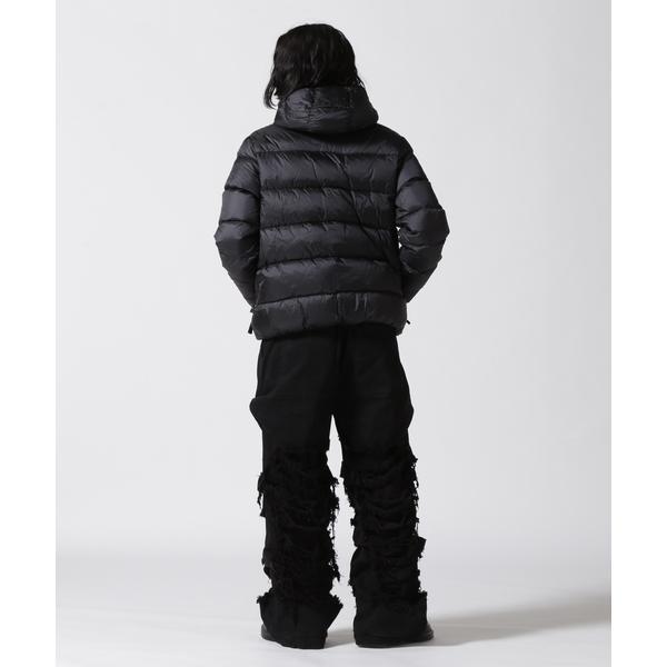 A.F ARTEFACT／Damage Denim Tuck Wide Pantsの画像
