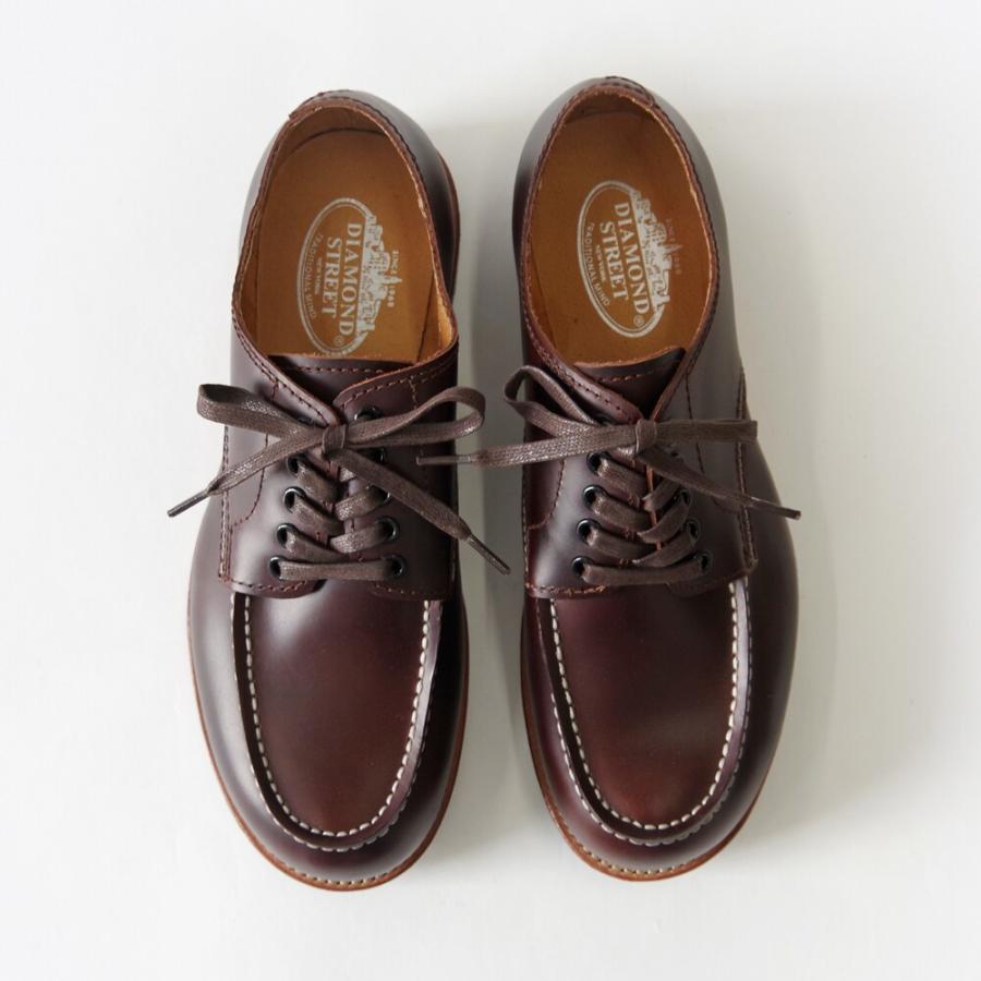 シュークローゼットセレクト（SHOE CLOSET SELECT）/DIAMOND STREET（ダイヤモンドストリート）/ Uチップ ショートワークブーツ 536 DIAMOND STREET（ダイヤモンドストリート）/ Uチップ ショートワーク