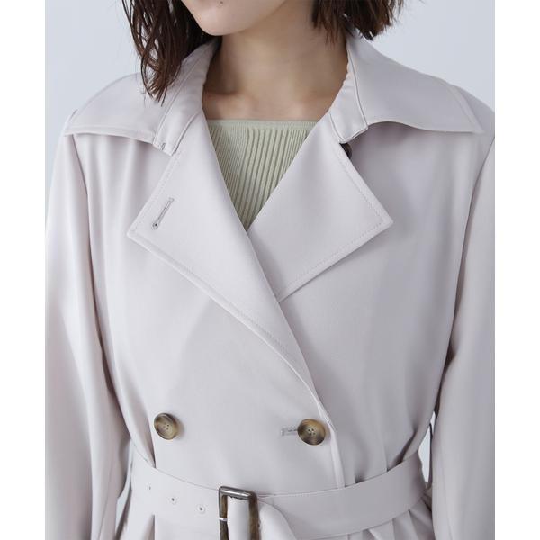 ナチュラルビューティーベーシック パウダーツイル SETUP トレンチコート今期 セール】◇パウダーツイル SETUP トレンチコート（トレンチ