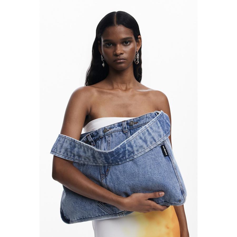 Desigual REPRISEDENIMABIG デニムショルダーバッグ : マルイ