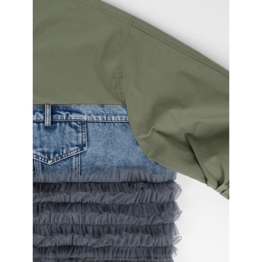 RADIATE（ラディエイト） デニム×チュールドッキングブルゾン : マルイ