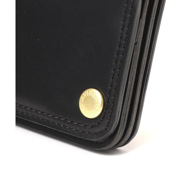 《AVIREX ／ HORWEEN》SHELL CORDOVAN LONG WALLET ／ シェルの画像