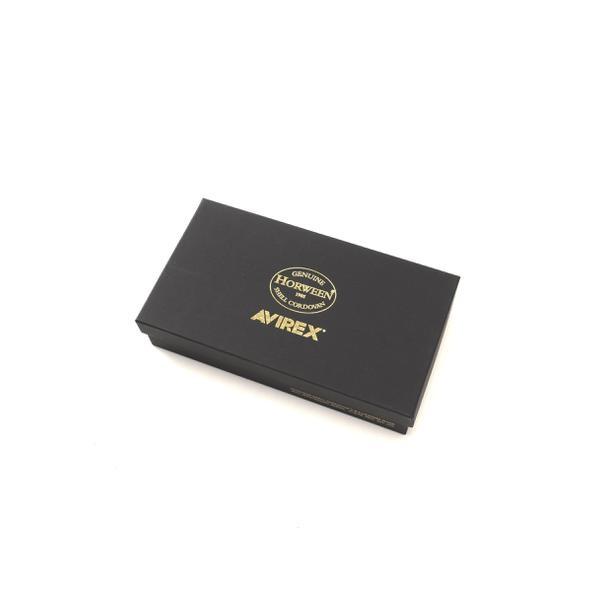 《AVIREX ／ HORWEEN》SHELL CORDOVAN LONG WALLET ／ シェルの画像