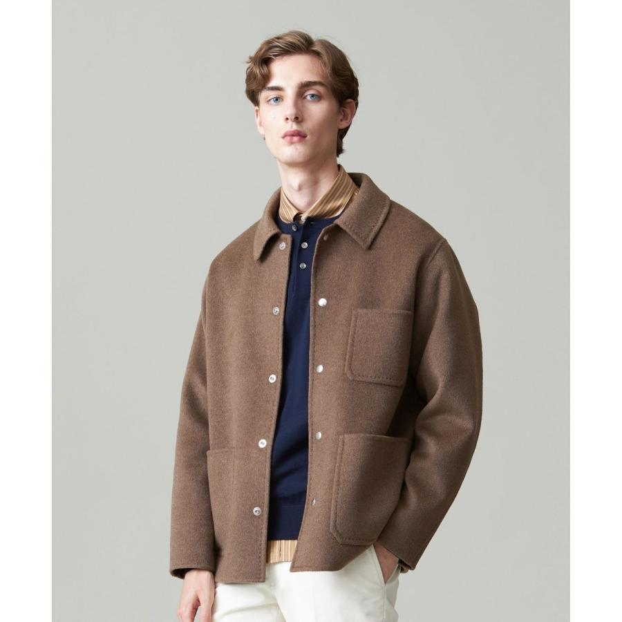 【WEB限定カラー有】カシミアWフェイス 3パッチ カバーオールの画像