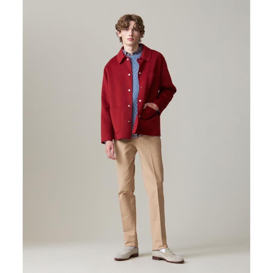【WEB限定カラー有】カシミアWフェイス 3パッチ カバーオールの画像
