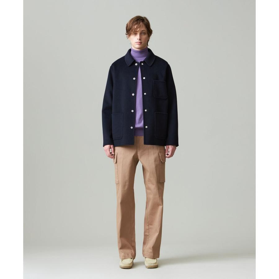 【WEB限定カラー有】カシミアWフェイス 3パッチ カバーオールの画像