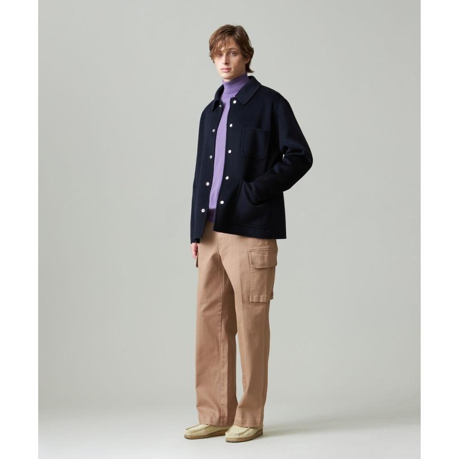 【WEB限定カラー有】カシミアWフェイス 3パッチ カバーオールの画像