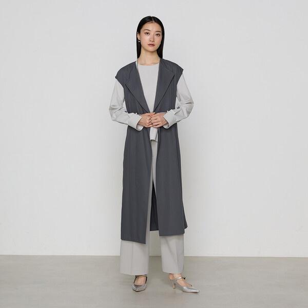 K．T キヨコ タカセ（K．T KIYOKO TAKASE）/【セットアップ対応】ジョーゼットジャージー ペプラムプルオーバー K.T KIYOKO TAKASE（K.T キヨコ タカセ） 【セットアップ対応】ジョー