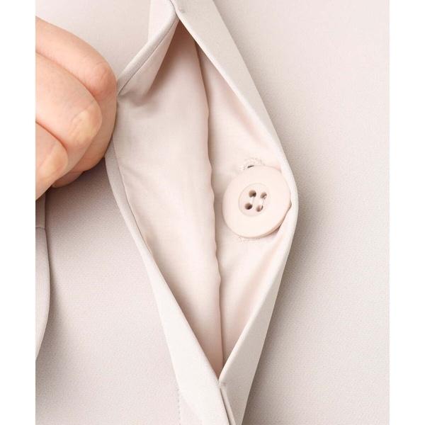 ノーカラーロングコート✨エウルキューブ eur3（エウルキューブ） 【大きいサイズ】ノーカラーロングコート