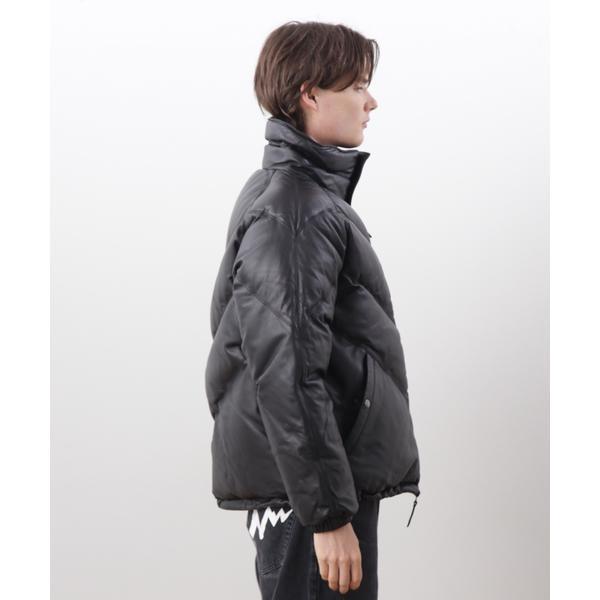 MANASTASH／マナスタッシュ／ V LEATHER DOWN JACKETの画像