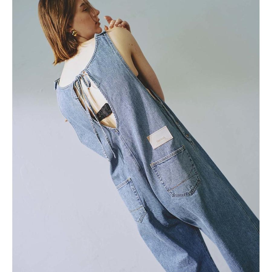 サロペット・オーバーオール・オールインワン SOMETHING AMERICAN SLEEVE ALL IN ONE SOMETHING（サムシング） atelier SOMETHING AMERICAN SLEEVE ALL IN