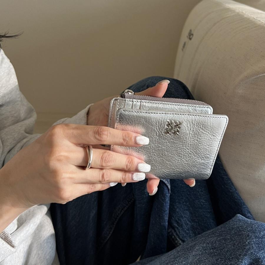 russet（ラシット） ミニモノグラムプレートハーフウォレット(SO-421