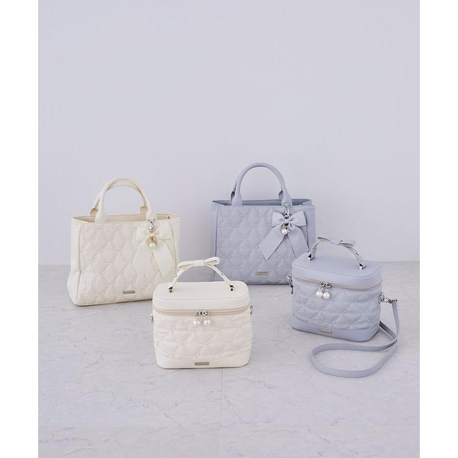 Maison de FLEUR（メゾンドフルール） リボンキルティングキューブ 