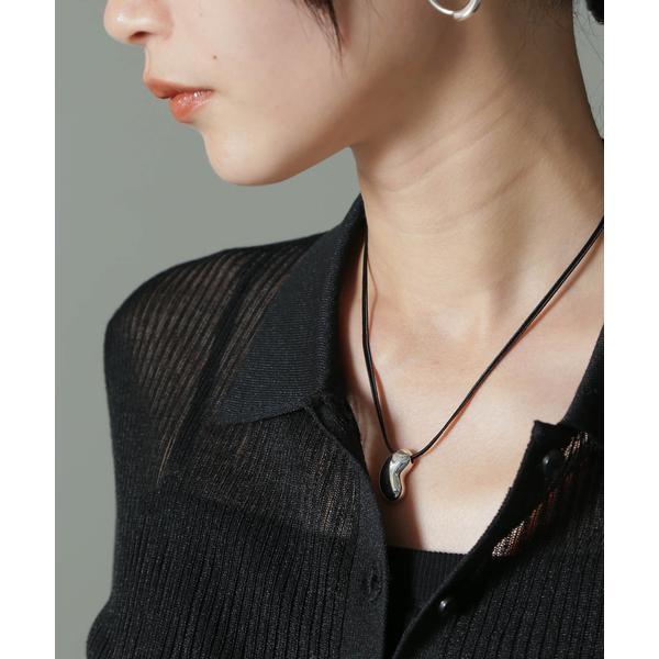 PHILIPPE AUDIBERT／Siya cord necklace シルバー_1