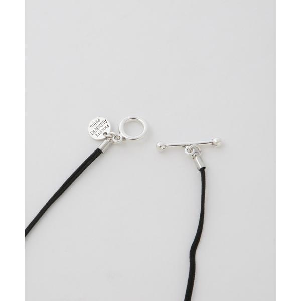 PHILIPPE AUDIBERT／Siya cord necklace シルバー_6
