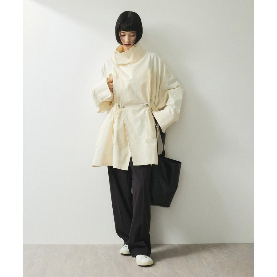 ADAM ET ROPE'（アダムエロペ） 【WEB限定】スタンドカラーハーフ