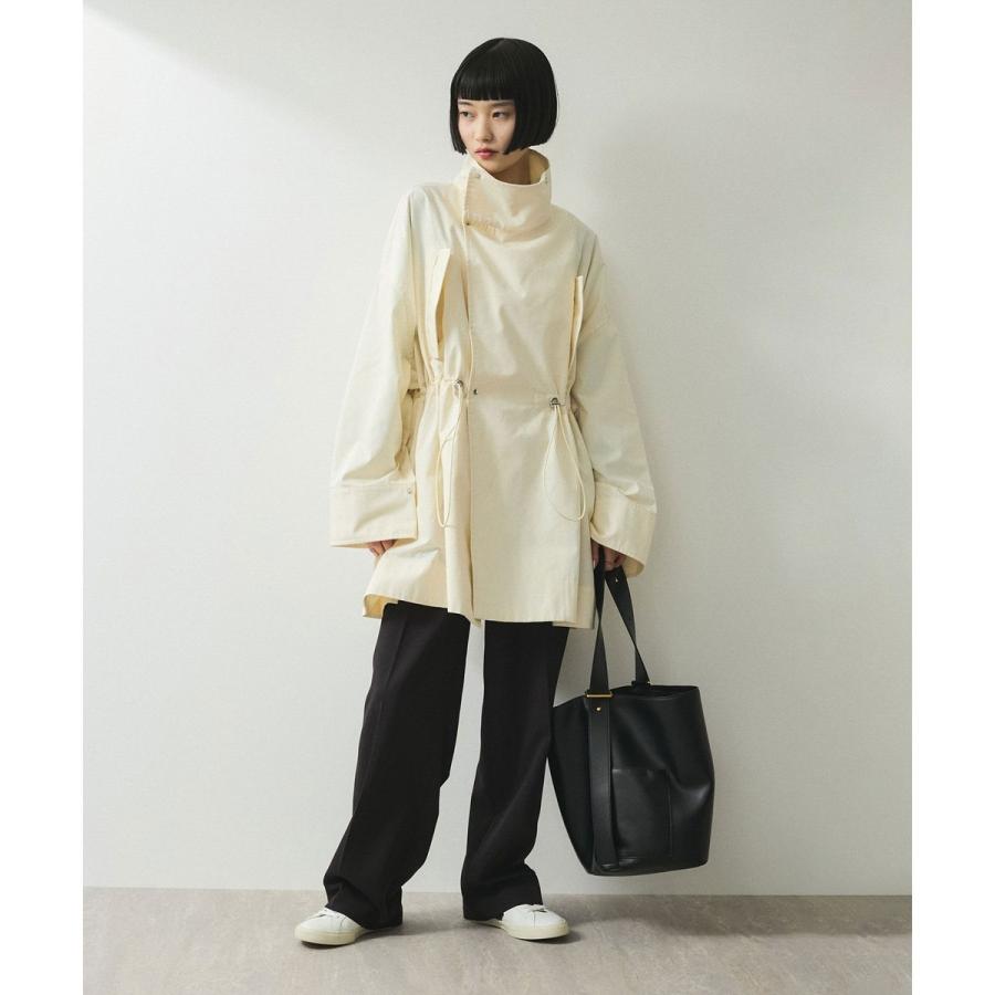 ADAM ET ROPE'（アダムエロペ） 【WEB限定】スタンドカラーハーフ