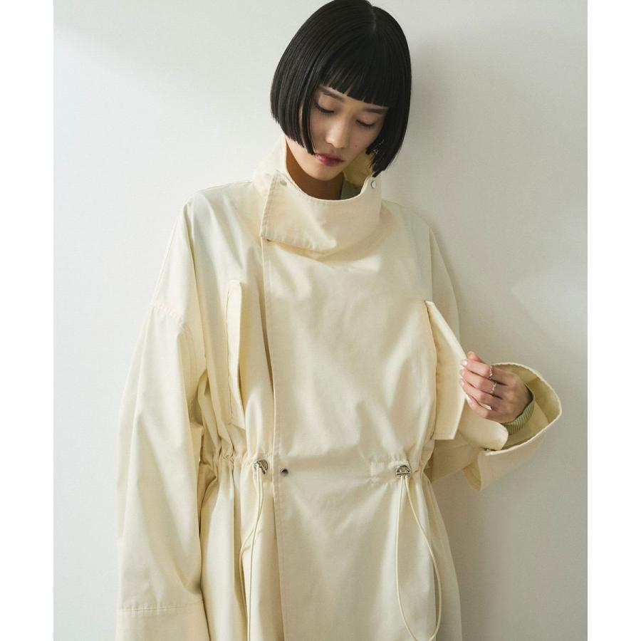 ADAM ET ROPE'（アダムエロペ） 【WEB限定】スタンドカラーハーフ