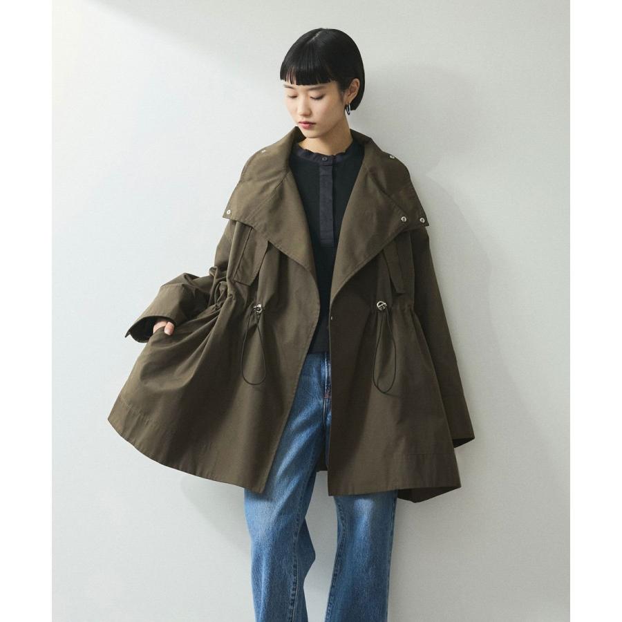 ADAM ET ROPE'（アダムエロペ） 【WEB限定】スタンドカラーハーフ