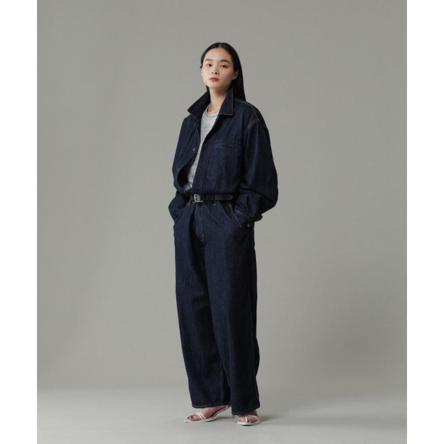 ADAM ET ROPE' JEANS -IS-O-】デニム オールインワン / サスティナブル