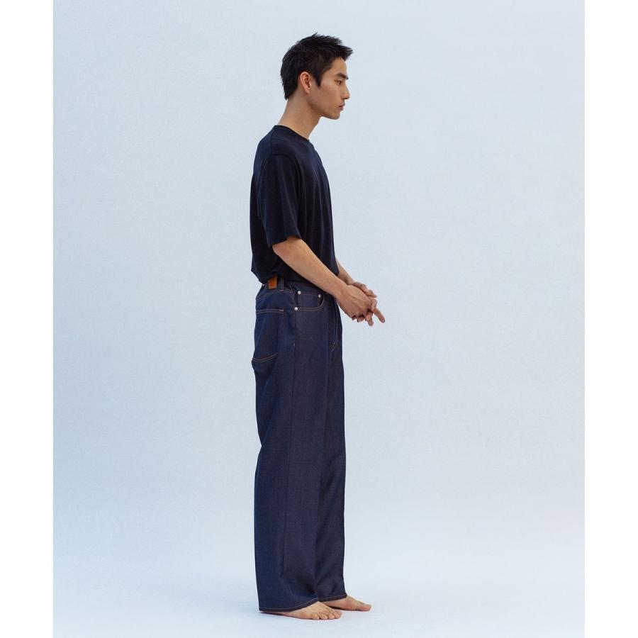 限定値下げADAM ET ROPE 【nikke】ストレート デニム スラックス ADAM ET ROPE'（アダムエロペ） NIKKE ストレート スラックスデニム