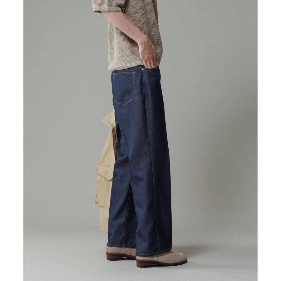 ADAM ET ROPE'（アダムエロペ） NIKKE ストレート スラックスデニム