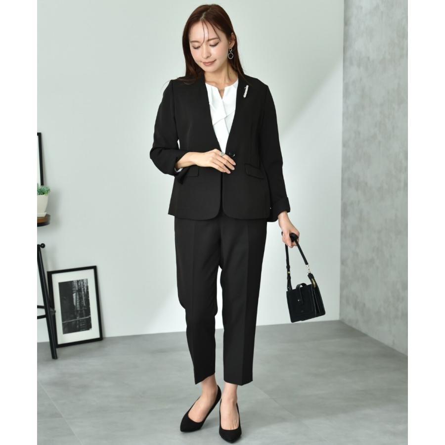 マシーンウォッシャブル】ダブルクロスカラーレスジャケット WEB限定