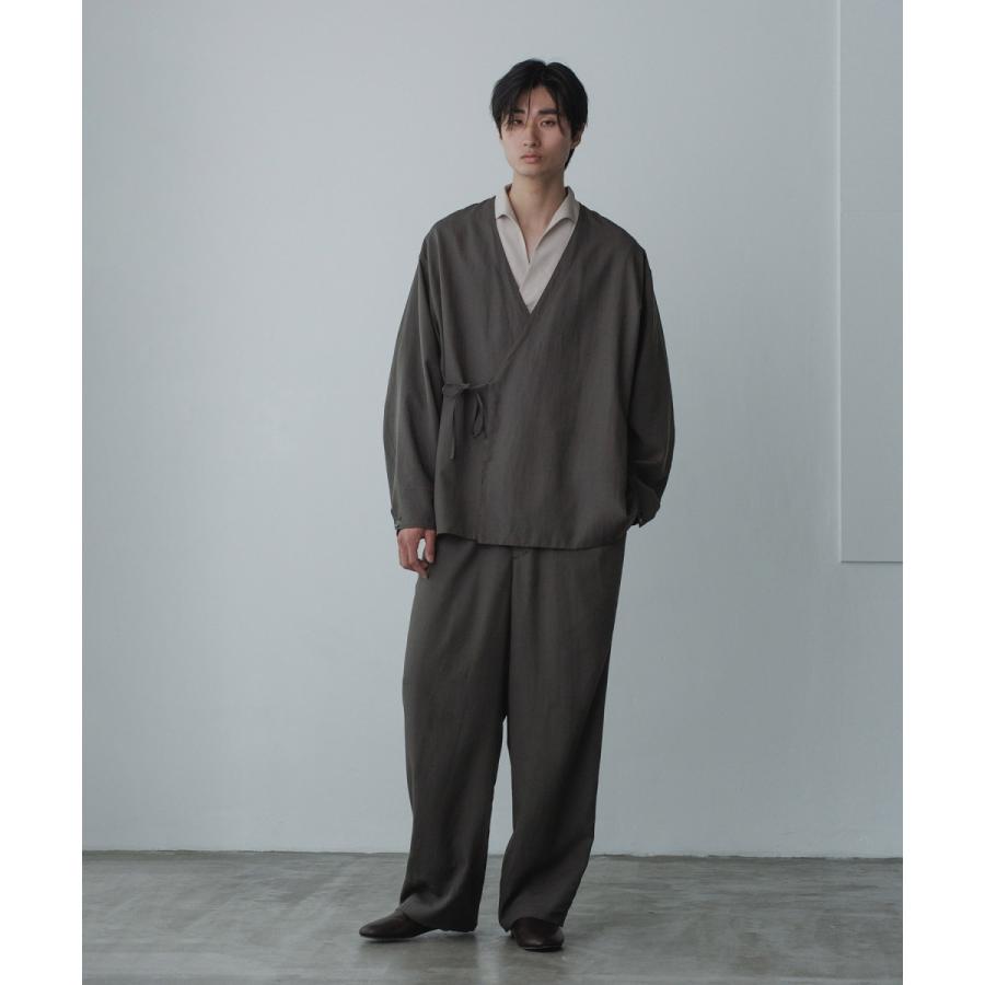 ADAM ET ROPE'（アダムエロペ） 【WEB限定】リネンミックス ドレープ