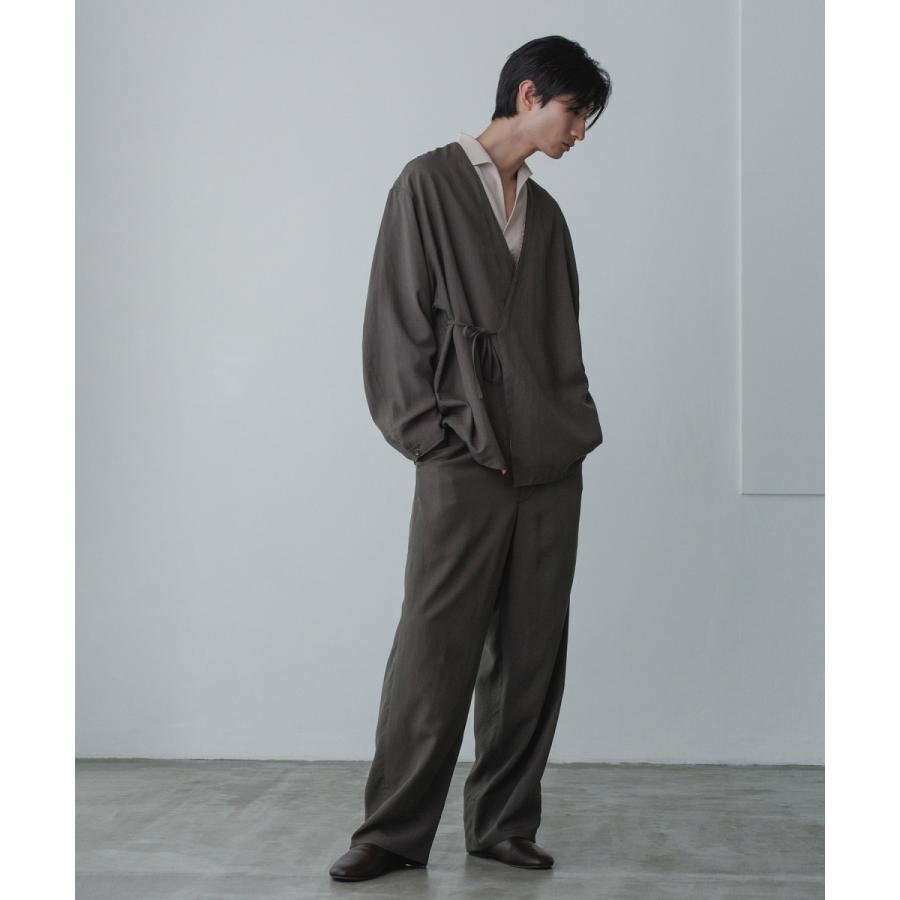 ADAM ET ROPE'（アダムエロペ） 【WEB限定】リネンミックス ドレープ