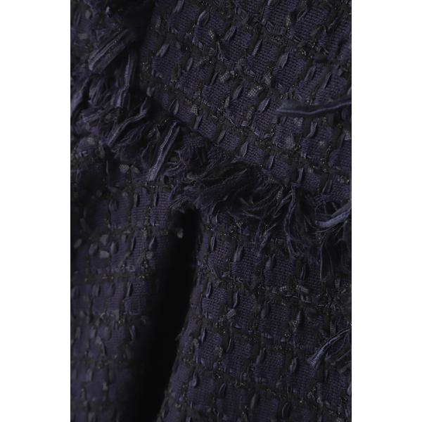 ADORE コットンチェックツィードジレ ３８ ネイビー ◇コットンチェックツィードジレ | アドーア(ADORE) | マルイウェブ