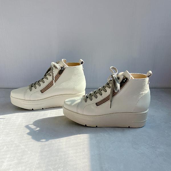 JS Heartlavel（ジェイエスハートレーベル） 厚底 本革 日本製 サイド