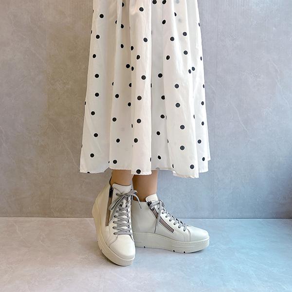 JS Heartlavel（ジェイエスハートレーベル） 厚底 本革 日本製 サイド