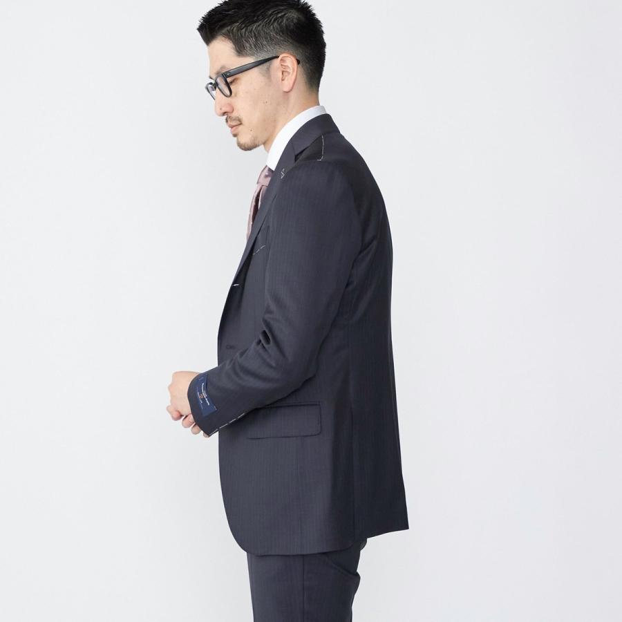 ✨希少 SHIPS シップス スーツ セットアップ ストライプ 日本製 段返り SHIPS（シップス） SHIPS: ZEGNA TRAVELLER ストライプ スーツ