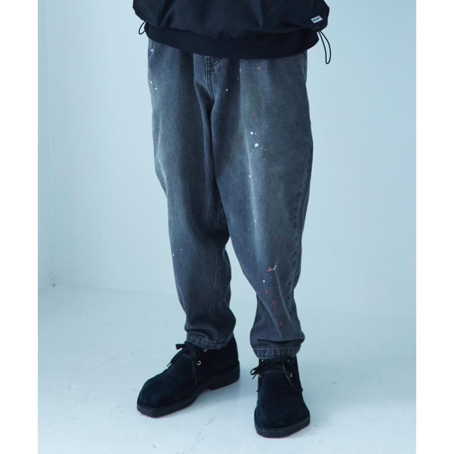 rehacer : Paint Dot Denim Pants / ペイント ドット デニム